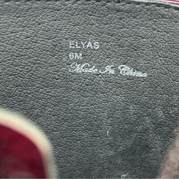 Donald J. Pliner Elyas Lace Up Boots Maroon Size 6 - Picture 7 of 15